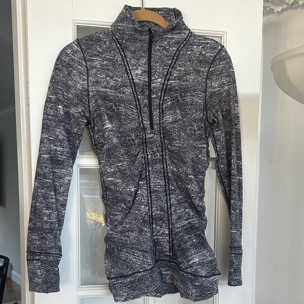 lululemon athletica Black and White Women's Top